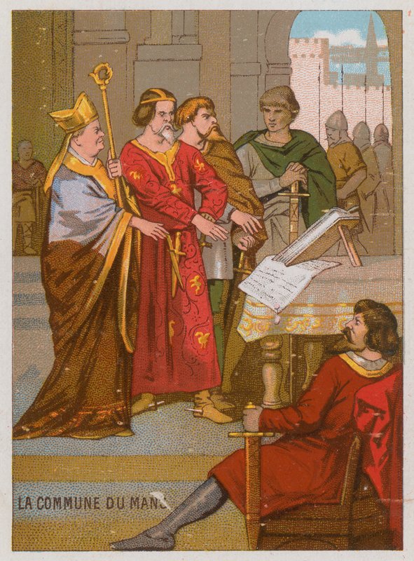 Commune of Le Mans by French School