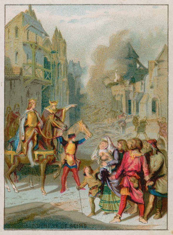 Commune of Reims by French School