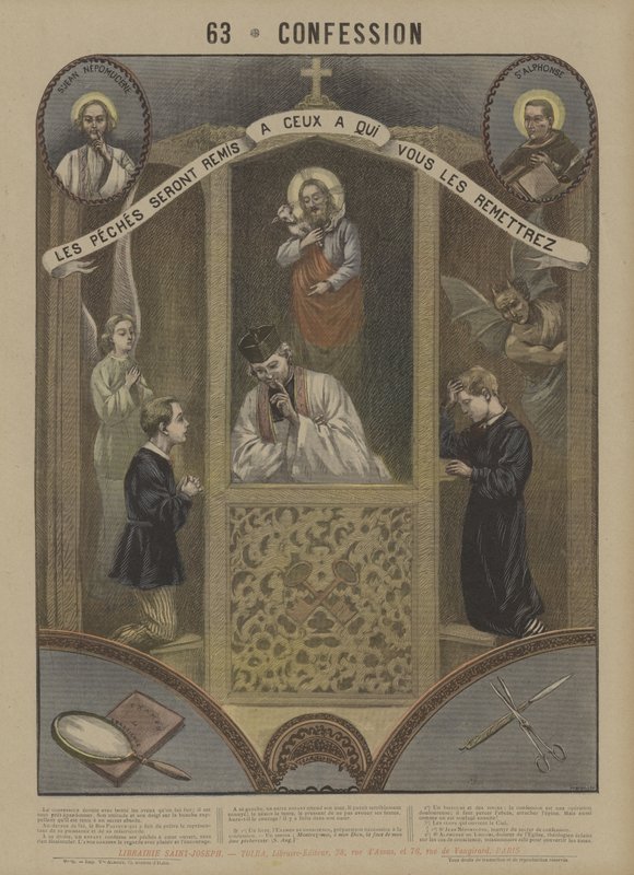 Confession by French School