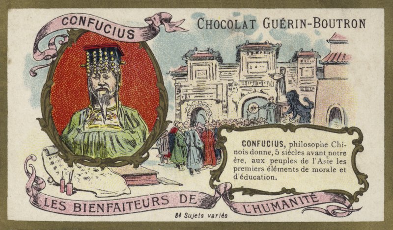 Confucius, Chinese Philosopher by French School