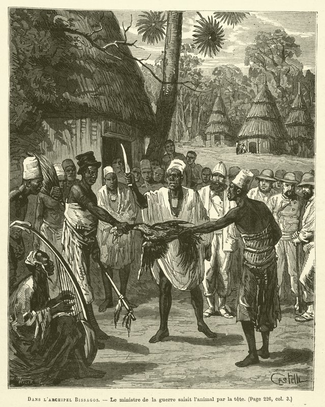 In the Bissagos Archipelago by French School