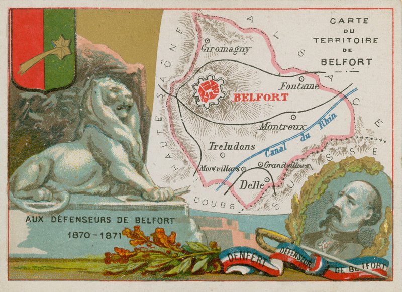 Defenders of Belfort by French School