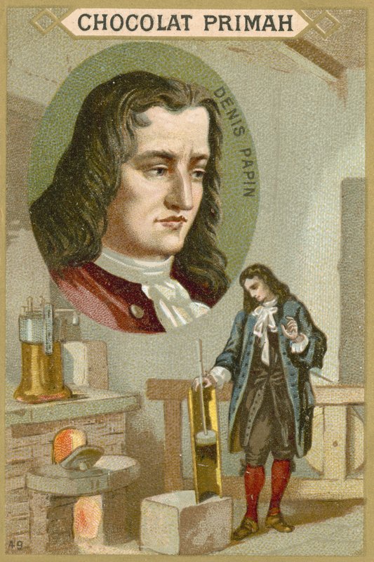 Denis Papin, French Physicist and Inventor by French School
