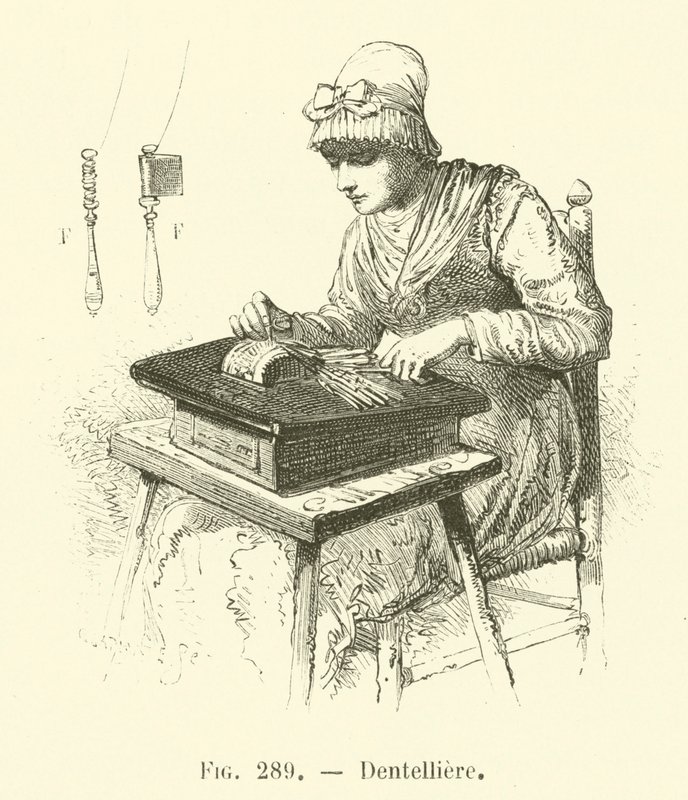 The Lacemaker by French School