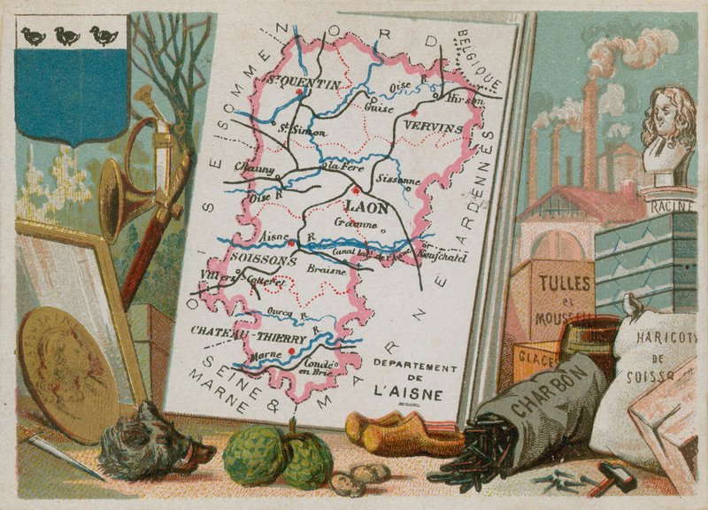 Department of Aisne in Northern France by French School