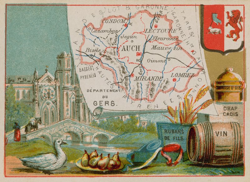Department of Gers by French School