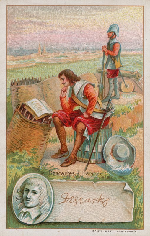 Descartes in the Army by French School