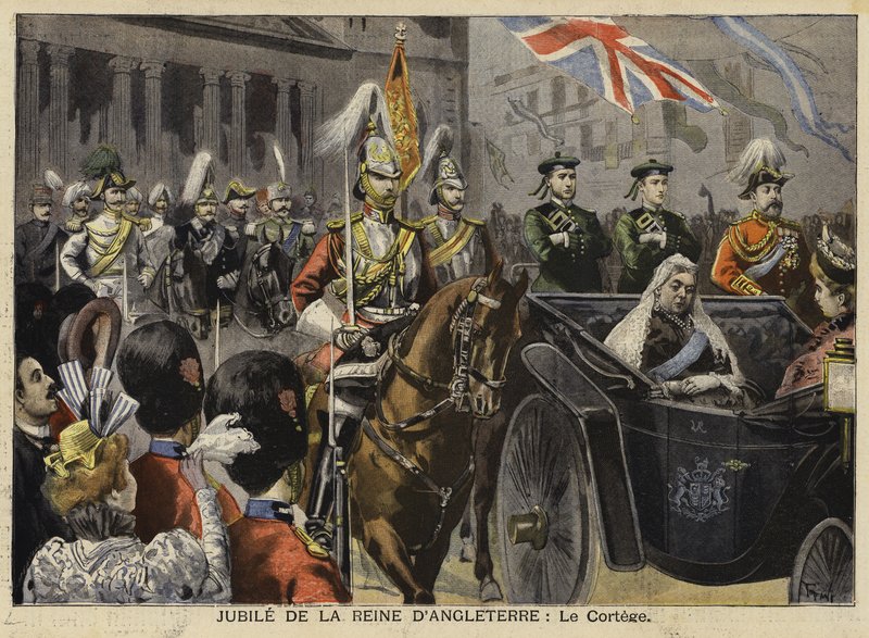 Diamond Jubilee of Queen Victoria, 1897 by French School