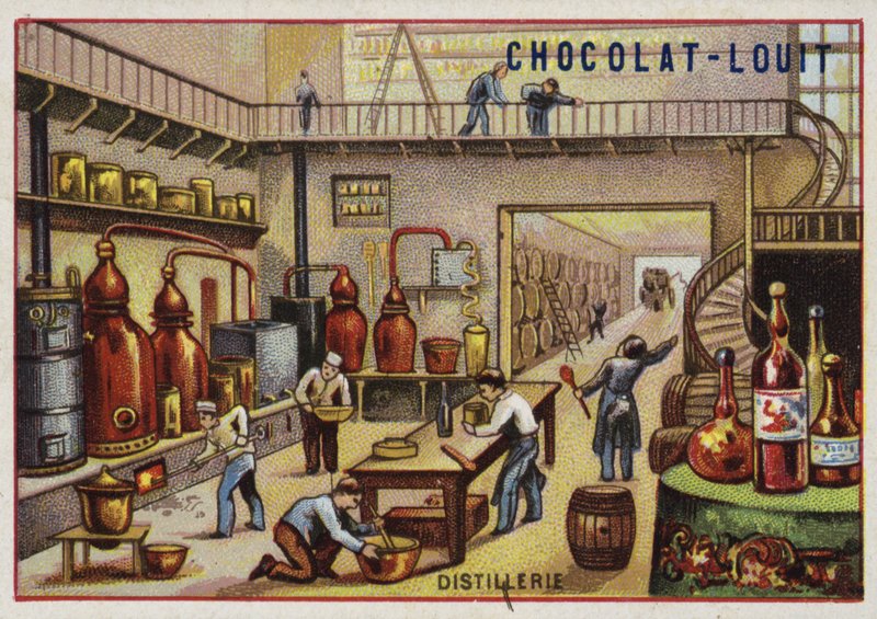 Distillery by French School