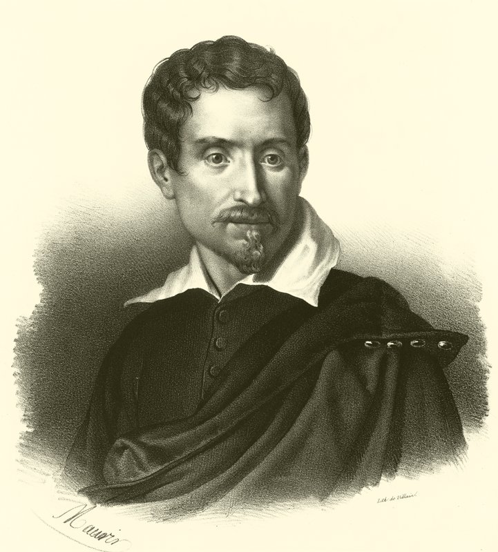 Portrait of Domenico Zampieri, Known as Domenichino by French School
