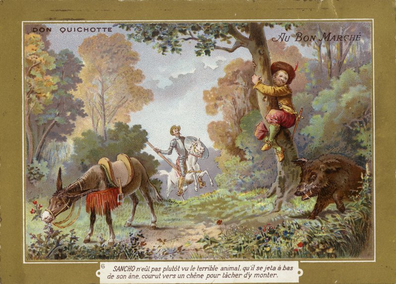 Don Quixote by French School