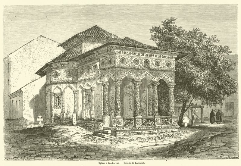 Church in Bucharest by French School