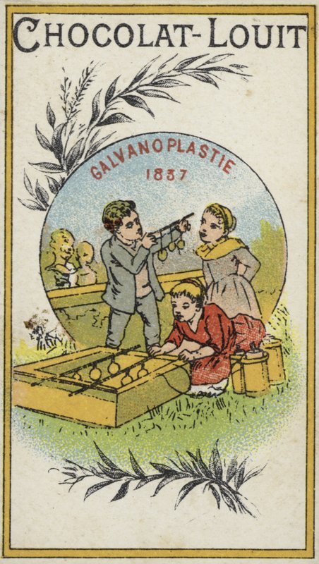 Electroplating, 1837 by French School