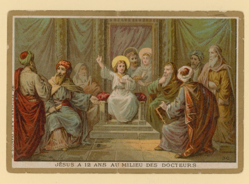 Episode in life of Jesus Christ by French School