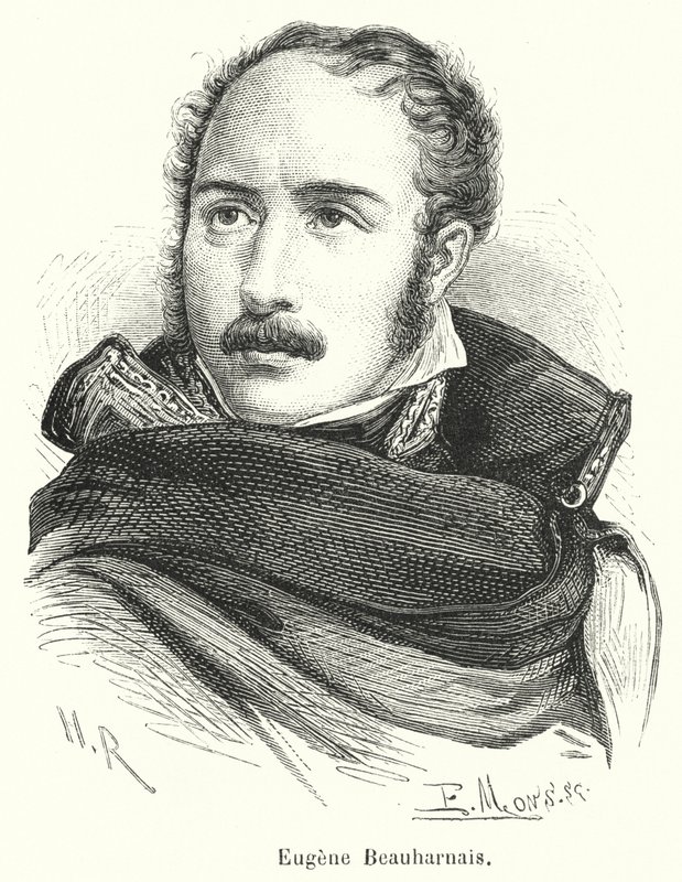 Eugene Beauharnais (engraving) by French School