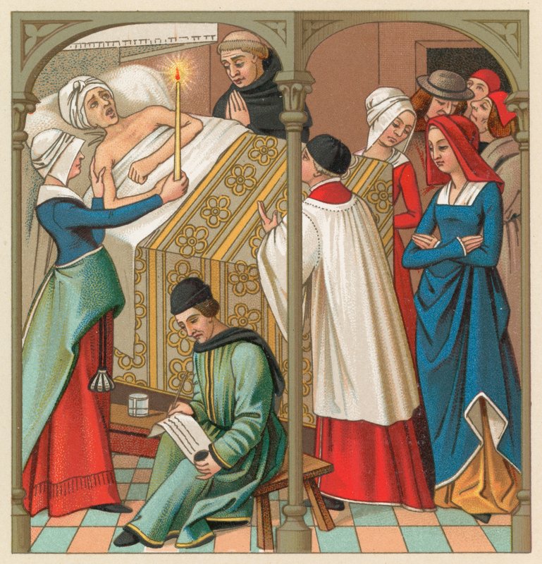Europe Middle Ages Costume by French School