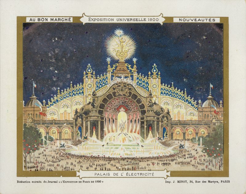 Universal Exposition 1900 Electricity by French School