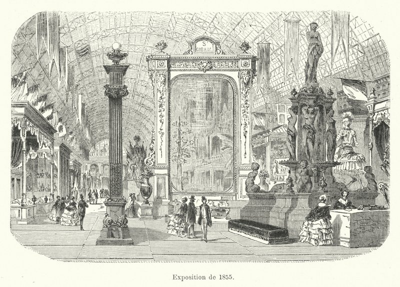 Exhibition of 1855 by French School