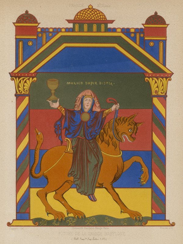 Figure of the Great Babylon by French School