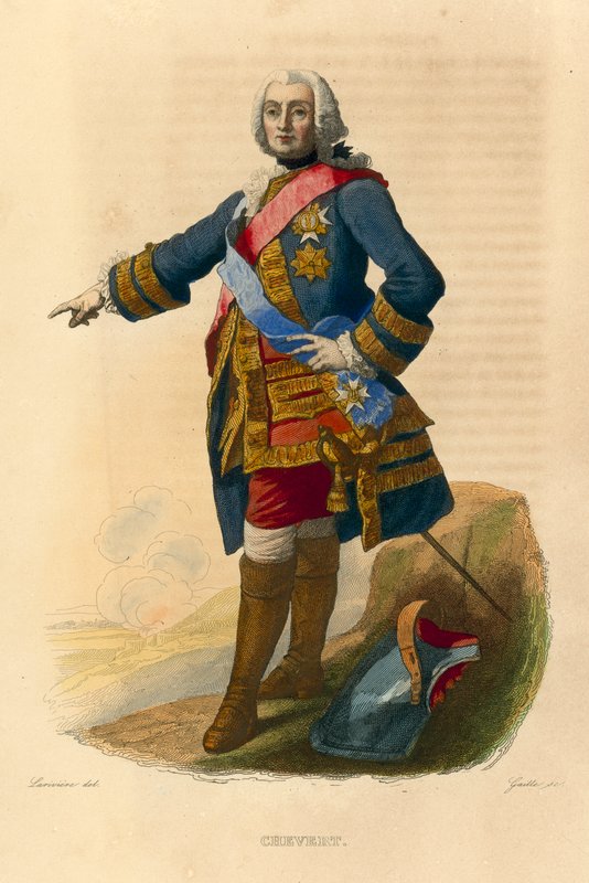 Francois de Chevert by French School