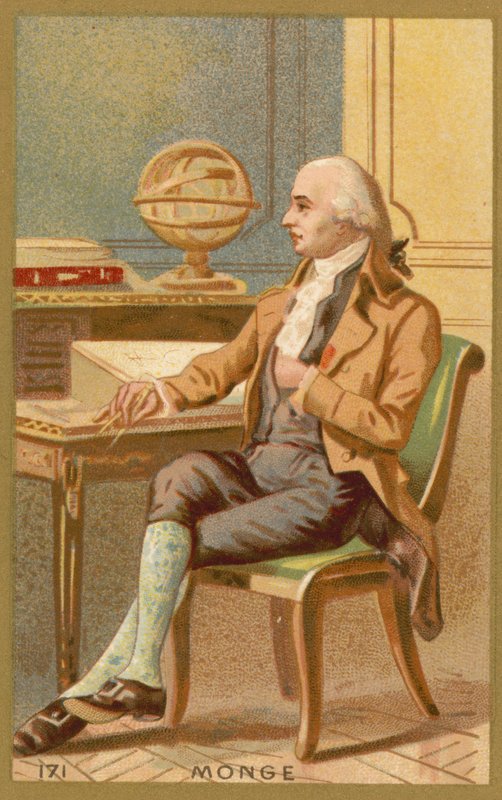 Gaspard Monge, French Mathematician by French School