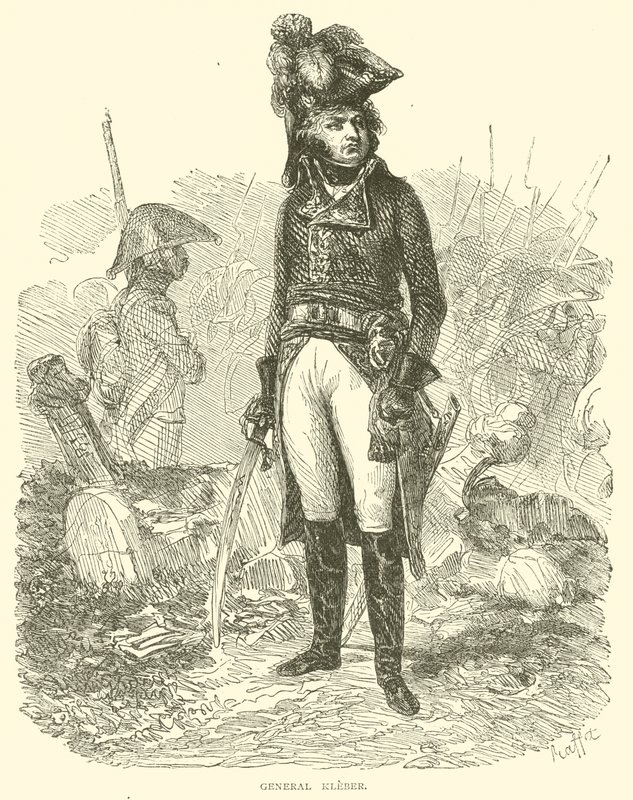 General Kleber (engraving) by French School