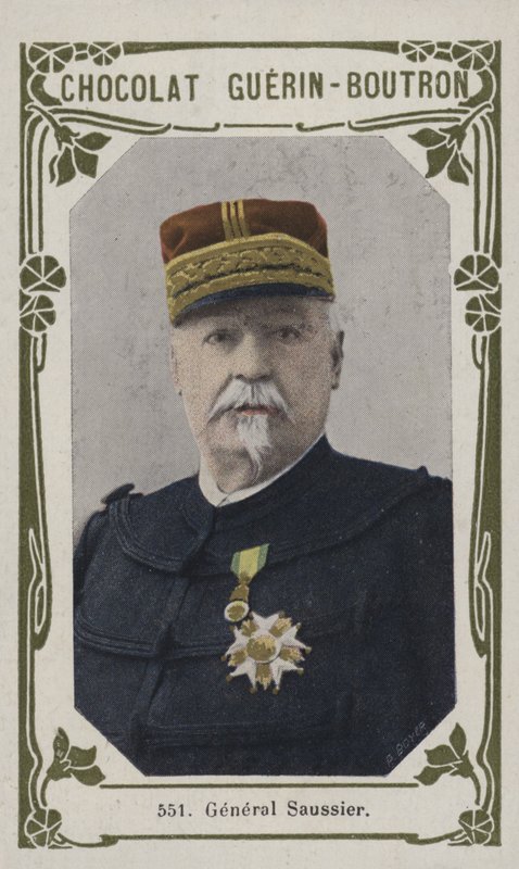 General Saussier by French School