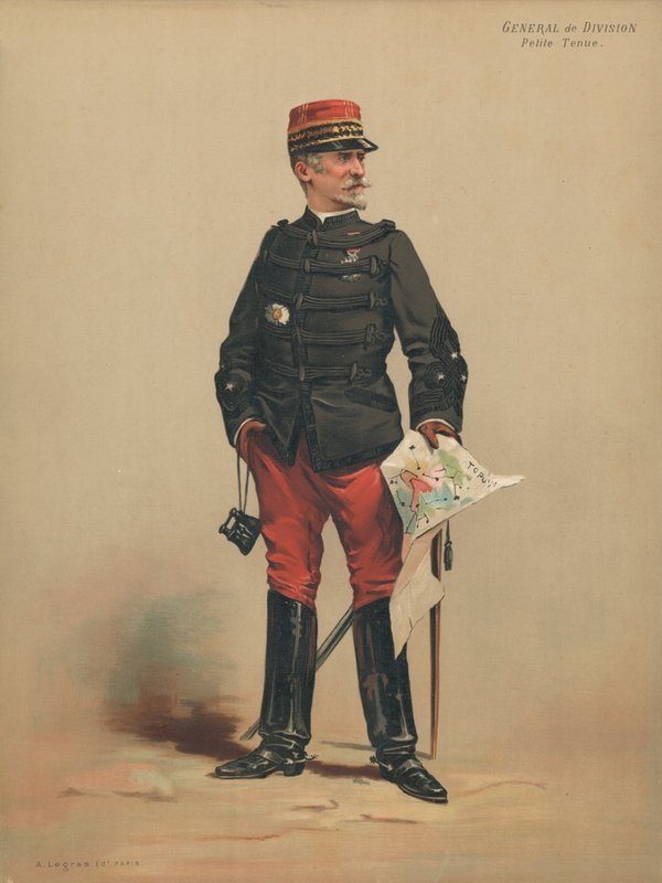 Division General, Small Uniform by French School