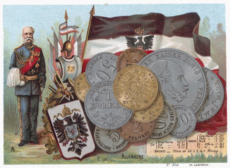 German Currency by French School