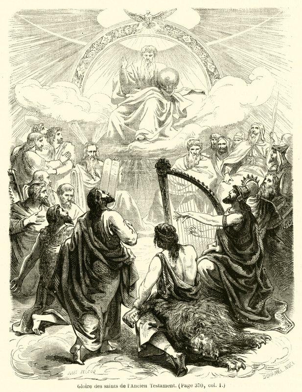 Glory of the Saints of the Old Testament by French School