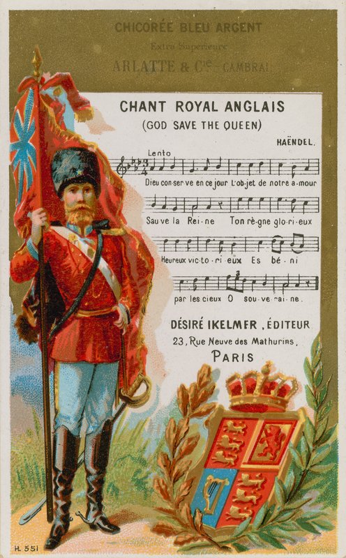 God Save the Queen by French School