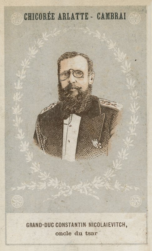 Grand Duke Constantine Nikolaevich, Uncle of the Tsar by French School