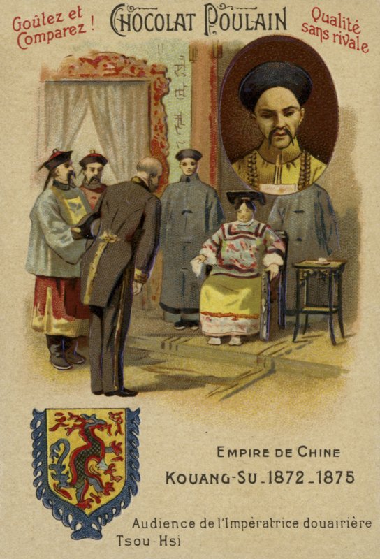 Guangxu Emperor of China by French School
