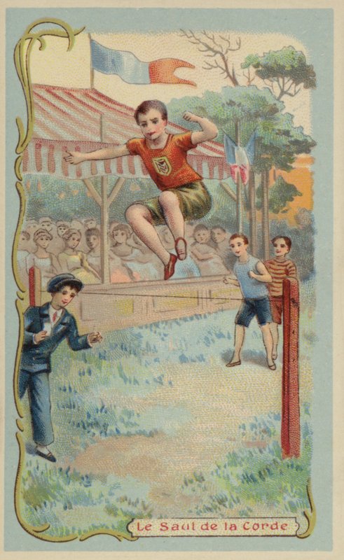 High jump by French School