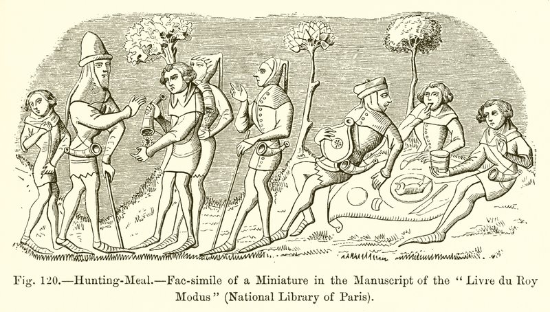 Hunting Meal by French School