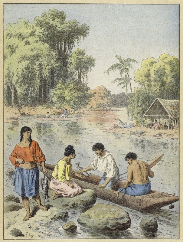 Indian missions in Brazil by French School