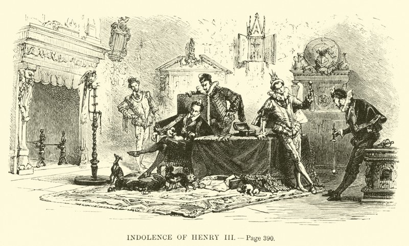 Indolence of Henry III by French School