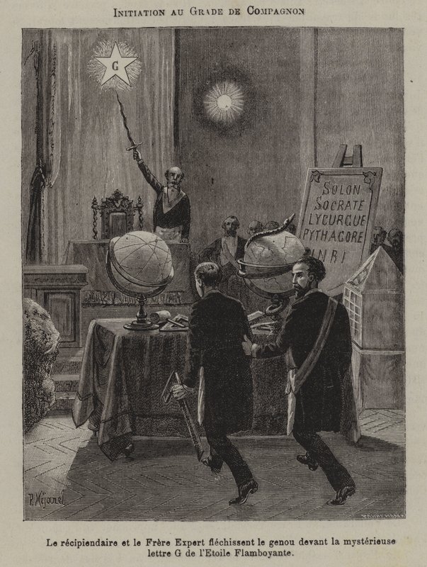 Initiation to the degree of fellow by French School