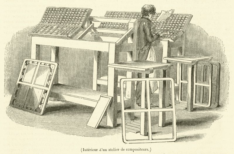 Interior of a Composers