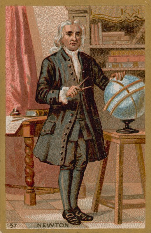 Isaac Newton by French School