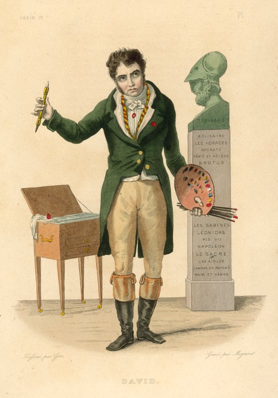Jacques-Louis David by French School