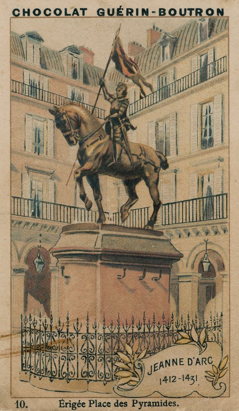 Joan of Arc, 1412-1431, Erected Place des Pyramides by French School