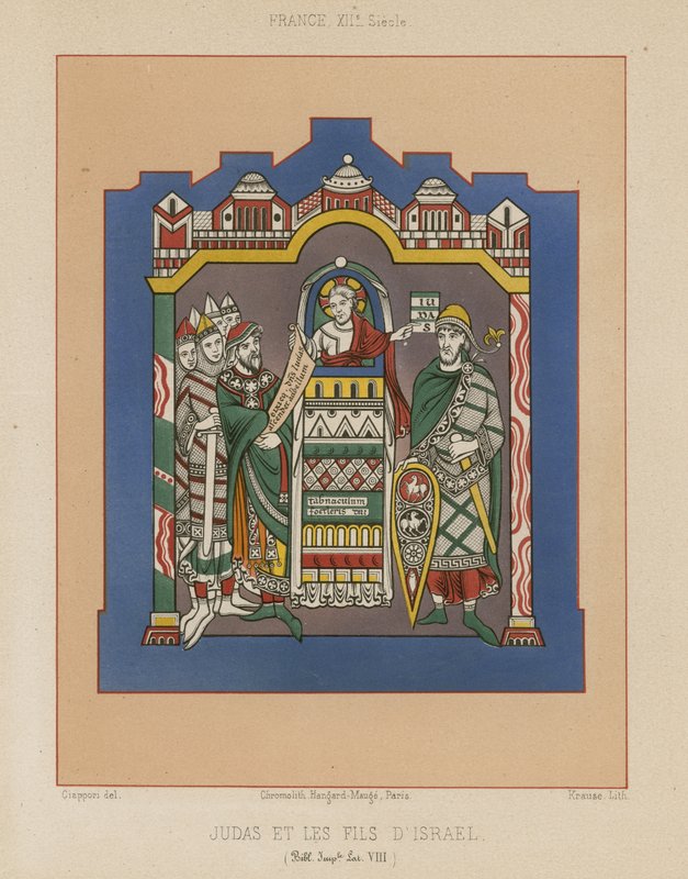 Judas and the Sons of Israel by French School