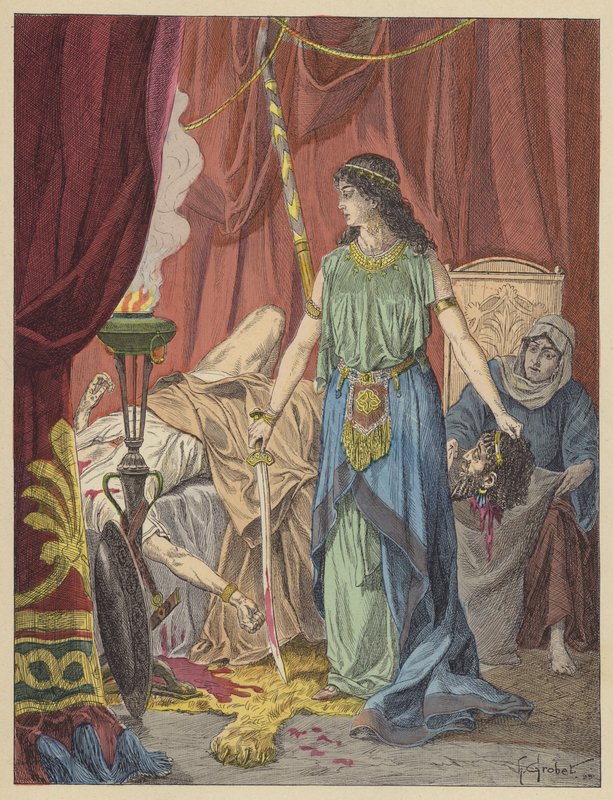 Judith and Holofernes by French School