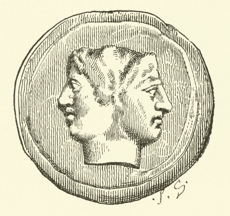King Janus by French School
