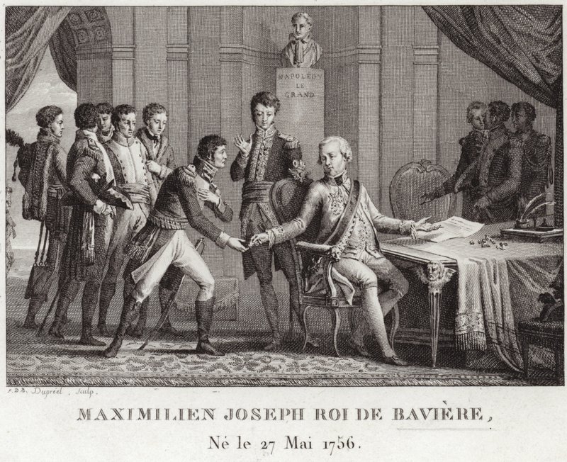 King Maximilian I of Bavaria by French School