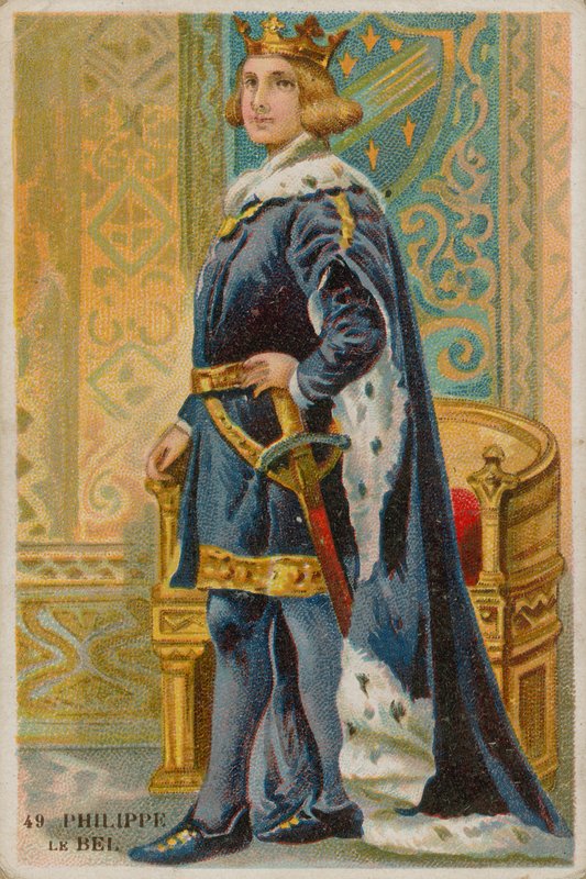 King Philippe IV by French School