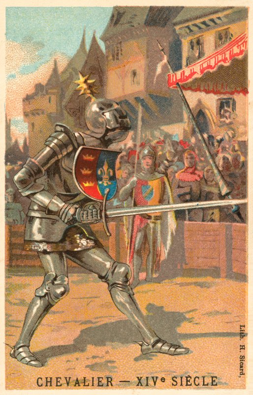 Knight by French School