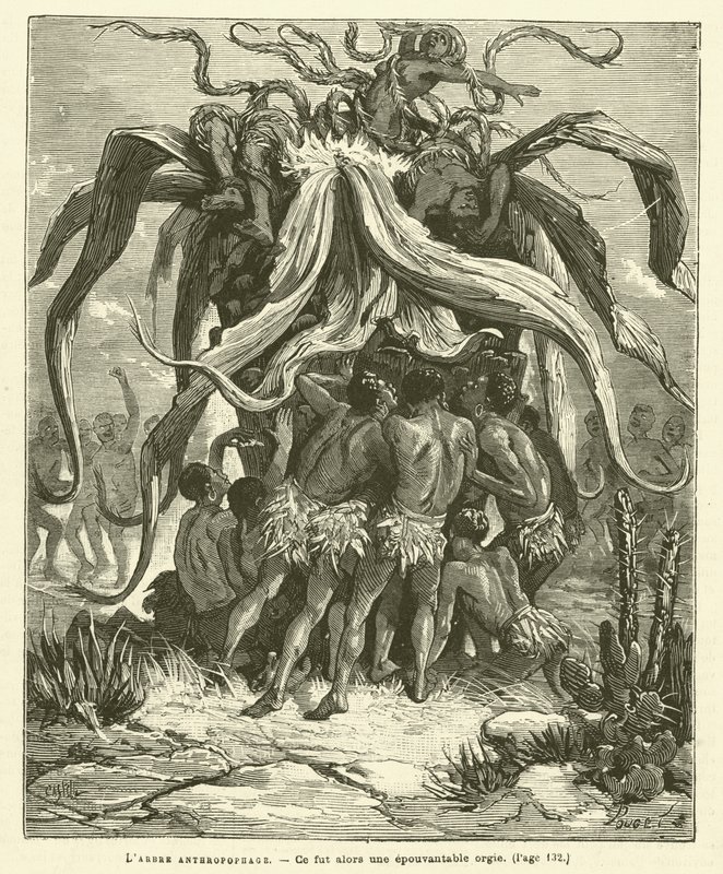The Anthropophagous Tree by French School