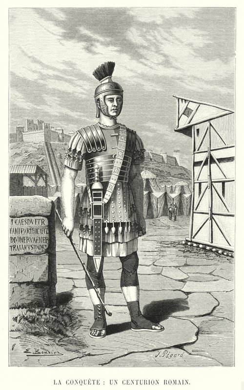 The Conquest, A Roman Centurion by French School